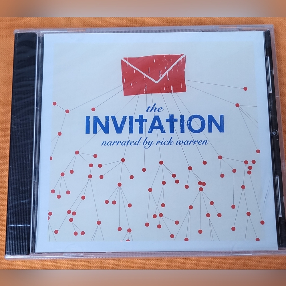 The Invitation narrated by Rick Warren audio CD new unopened